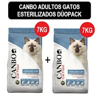 Canbo Premium Gatos Cuidado para Esterilizados / Sterilized Care Dúopack 7 Kg